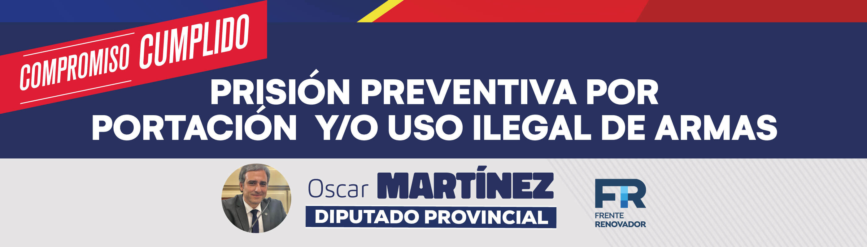 Oscar Martínez - Diputado provincial